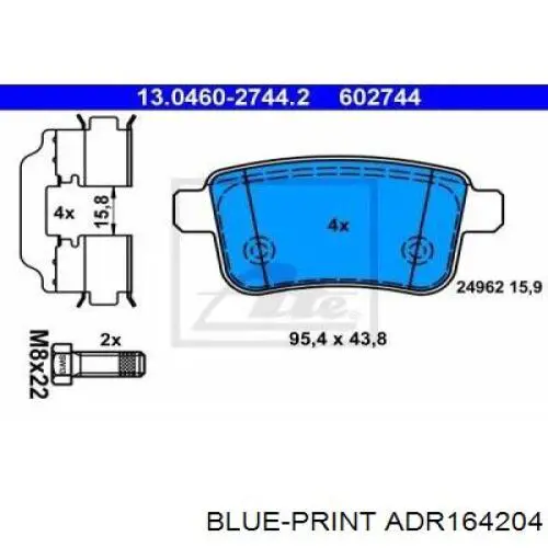 Comprar 440606267R Renault (RVI) Pastillas de freno traseras