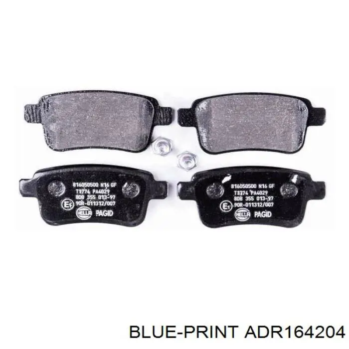 Pastillas de freno traseras 440606267R Renault (RVI)