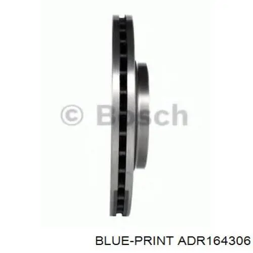 Disco de freno delantero Blue Print ADR164306