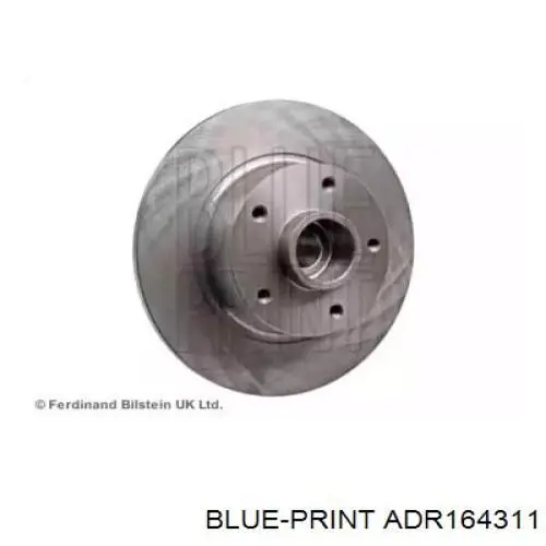 Disco de freno trasero BDS1117 Jurid/Bendix