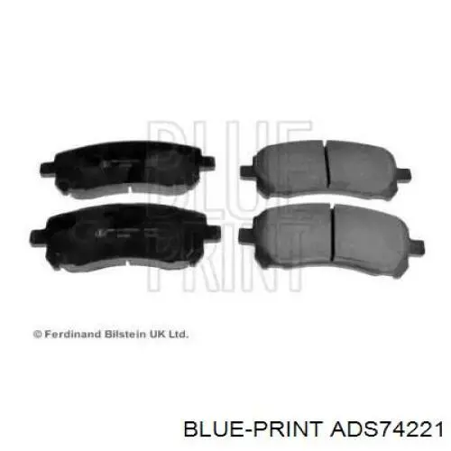 Pastillas de freno delanteras Subaru Legacy 3 BE, BH