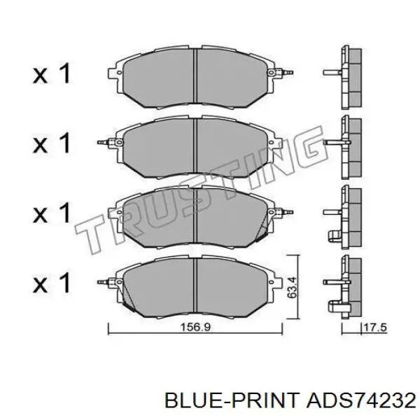 Pastillas de freno 572638J Jurid/Bendix