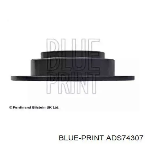 Disco de freno trasero ADS74307 Blue Print