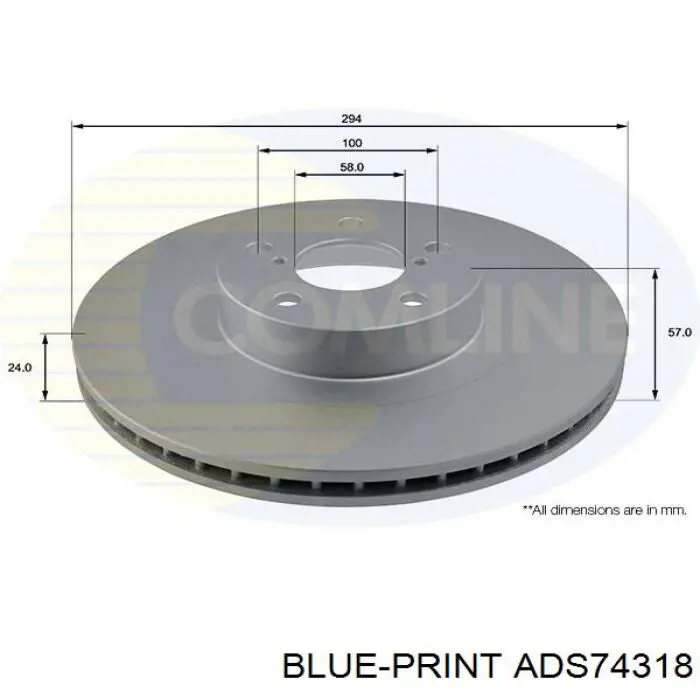 Freno de disco delantero Subaru Impreza 1 GC