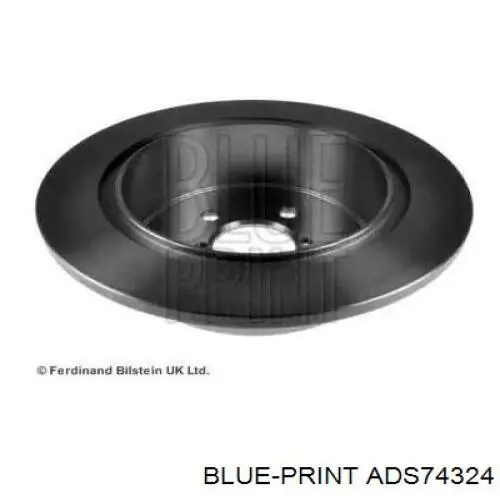Frenos traseros Blue Print ADS74324