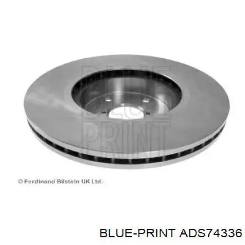 ADS74336 Blue Print disco de freno delantero