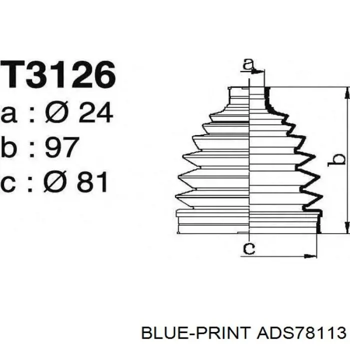 Comprar 3924123U25 Subaru Fuelle de palier delantero exterior