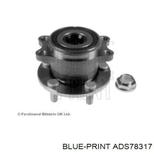 ADS78317 Blue Print cubo de rueda trasero