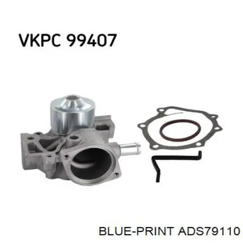 ADS79110 Blue Print Bomba refrigerante coche