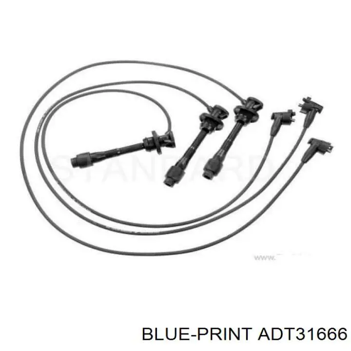 Juego de cables de encendido BLUE PRINT ADT31666