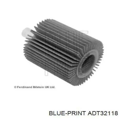 Filtro de aceite ADT32118 Blue Print