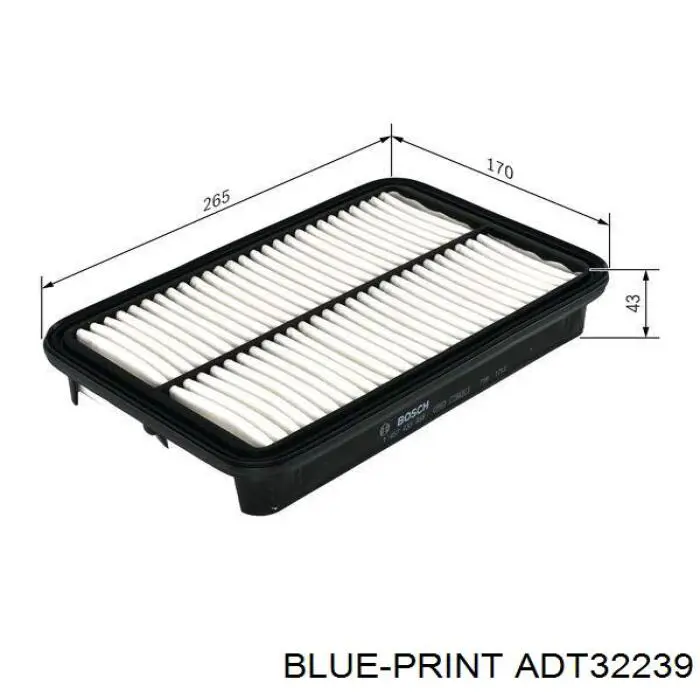 ADT32239S Blue Print filtro de aire