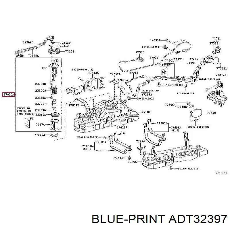 ADT32397 Blue Print módulo alimentación de combustible
