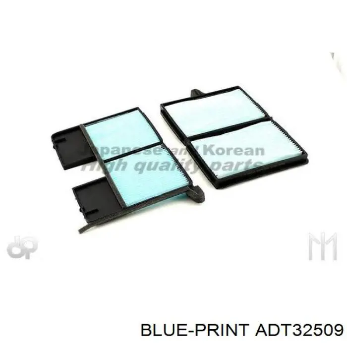 Filtro de habitáculo ADT32509 Blue Print