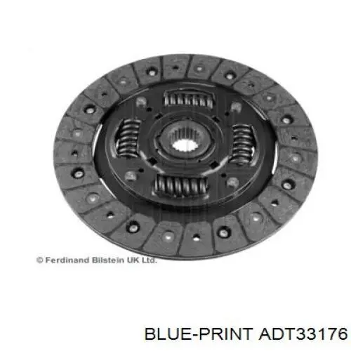 ADT33176 Blue Print disco de embrague