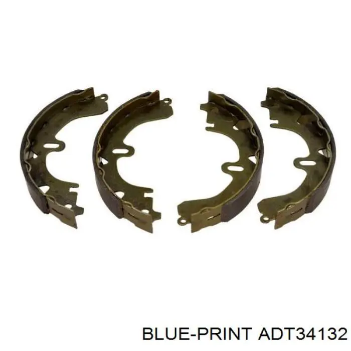 ADT34132 Blue Print zapatas de frenos de tambor traseras