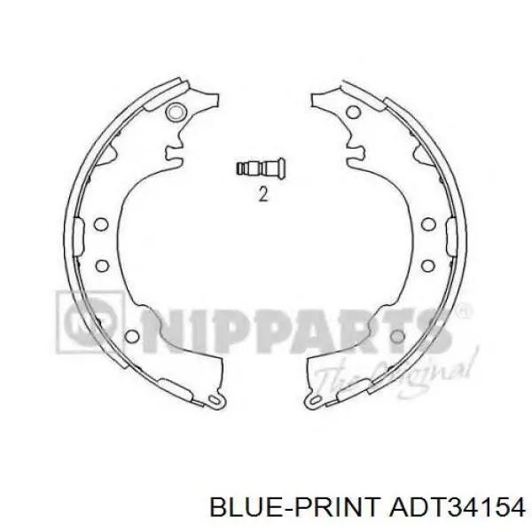 Zapatas de freno de tambor traseras Toyota 0449528100 precio, desde 34,80 EUR