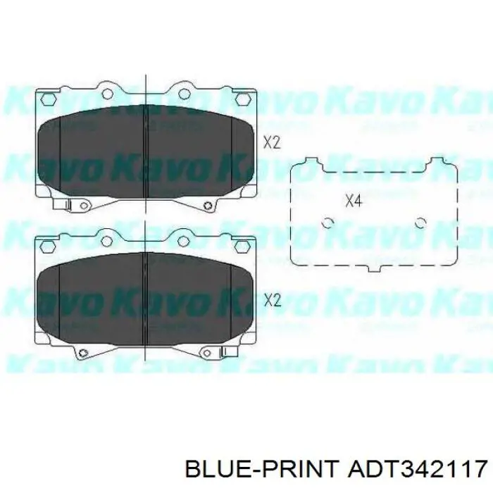 Pastillas freno delanteras Toyota 446560340 precio, desde 33,31 EUR