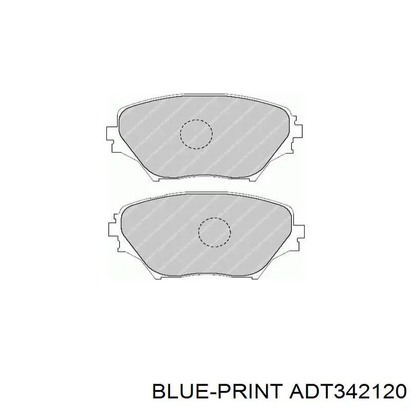 Pastillas de freno delanteras Toyota RAV4 2 XA2
