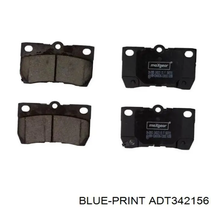 446653010 Toyota pastillas de freno traseras