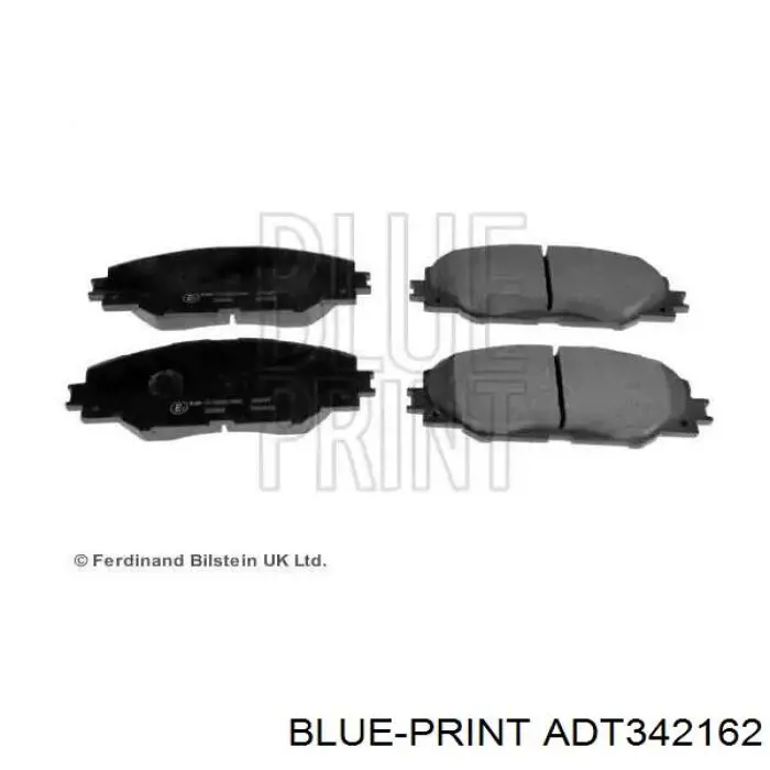 Comprar ADT342162 Blue Print Pastillas delanteras de freno