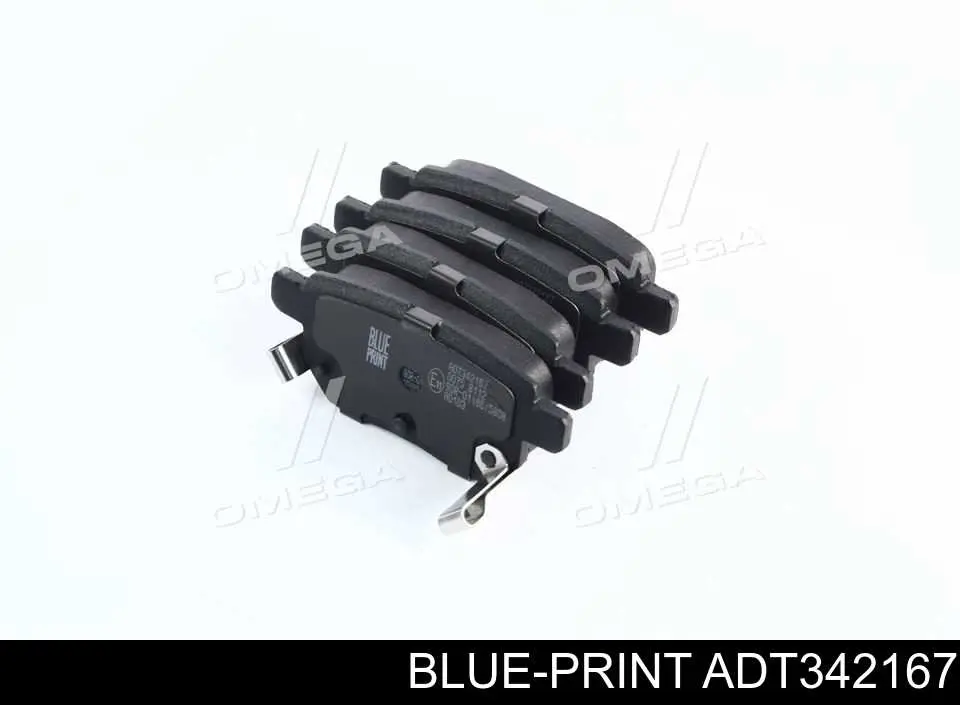 Comprar ADT342167 Blue Print Pastillas de freno traseras