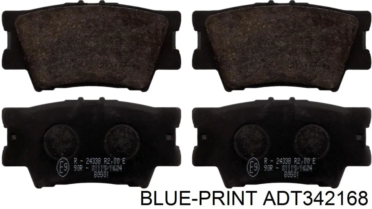 Comprar ADT342168 Blue Print Pastillas de freno traseras
