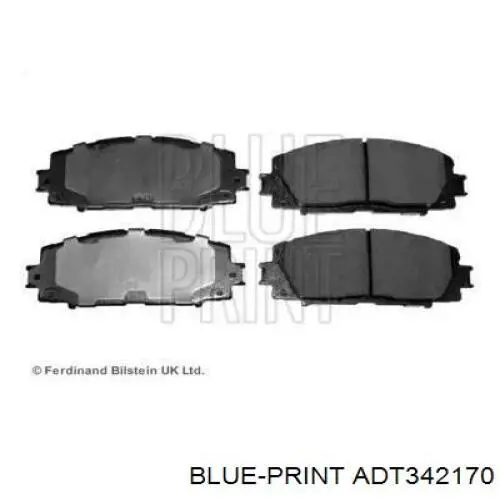 Comprar 04465YZZE3 Toyota Pastillas delanteras de freno
