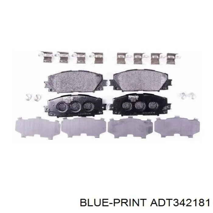 Comprar SP1377A Hi-q Pastillas delanteras de freno