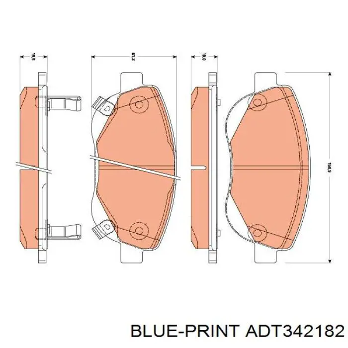 Comprar SP1577 Hi-q Pastillas delanteras de freno