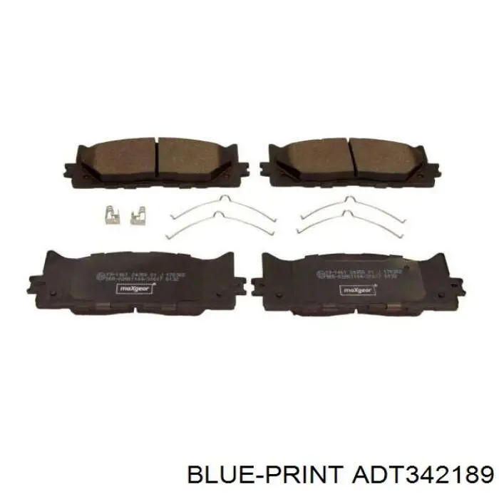 Pastillas de freno ADT342189 Blue Print
