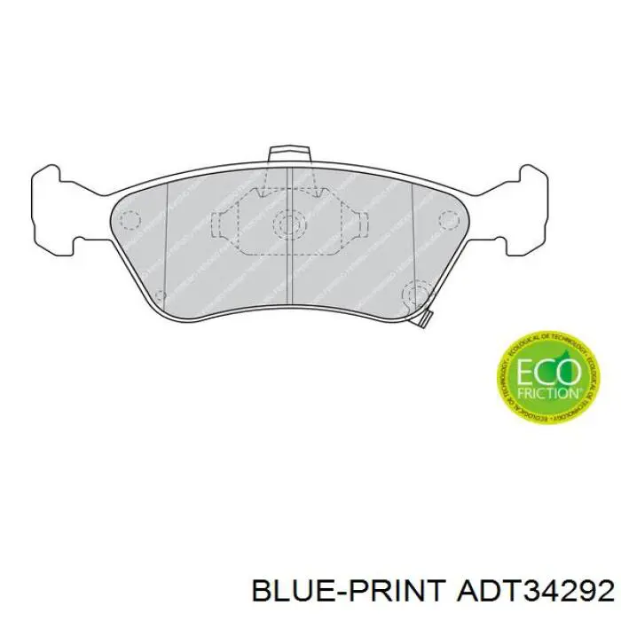 BDS300 Starline Pastillas delanteras