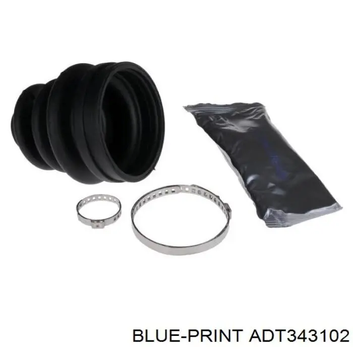 Disco de freno ADT343102 Blue Print