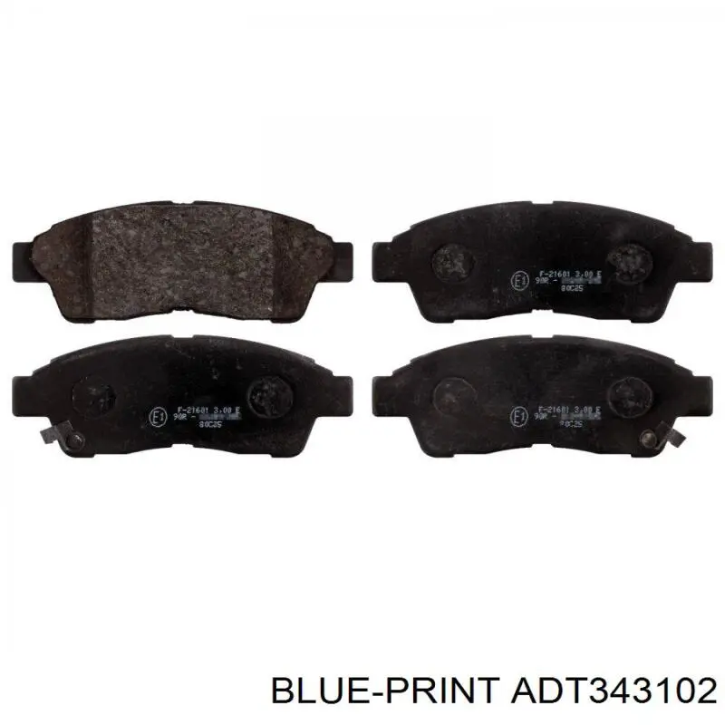 Comprar ADT343102 Blue Print Freno de disco delantero