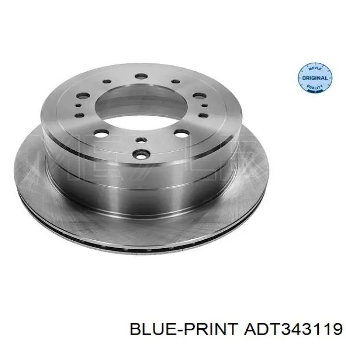 ADT343119 Blue Print disco de freno trasero