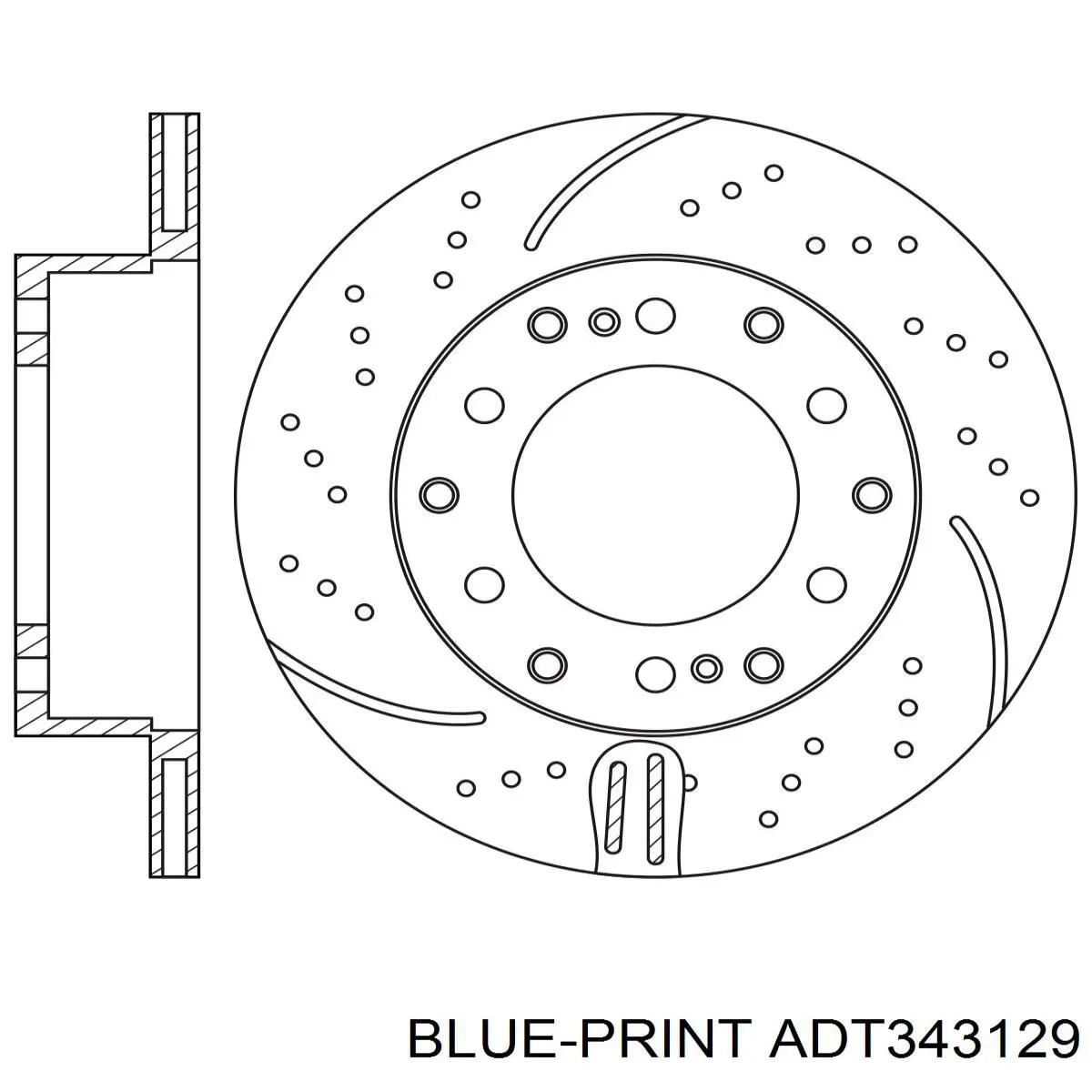 Comprar 4243160130 Toyota Disco de freno trasero
