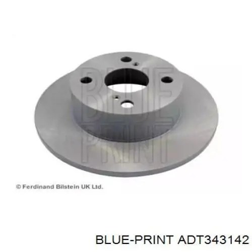 ADT343142 Blue Print disco de freno trasero