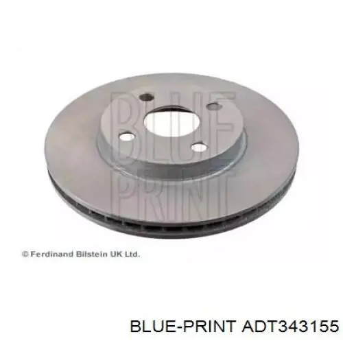 ADT343155 Blue Print disco de freno delantero