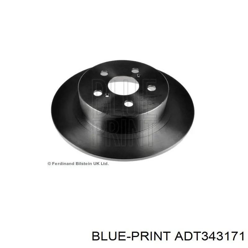 ADT343171 Blue Print disco de freno trasero
