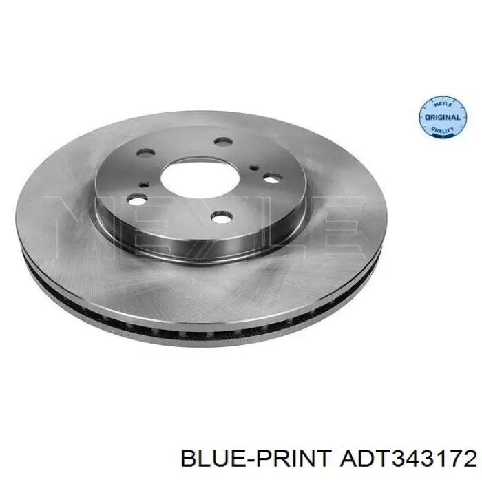 ADT343172 Blue Print disco de freno delantero