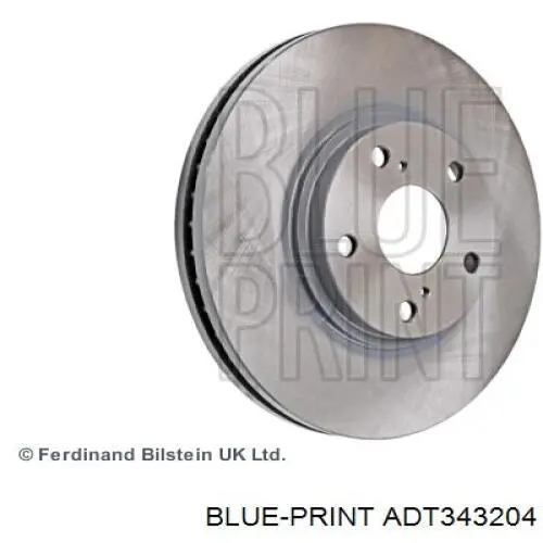 ADT343204 Blue Print disco de freno delantero