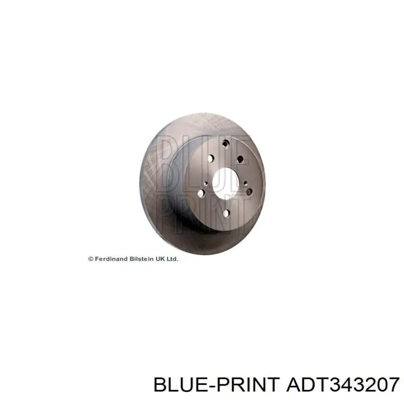 Comprar ADT343207 Blue Print Disco de freno trasero