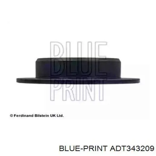 ADT343209 Blue Print disco de freno trasero