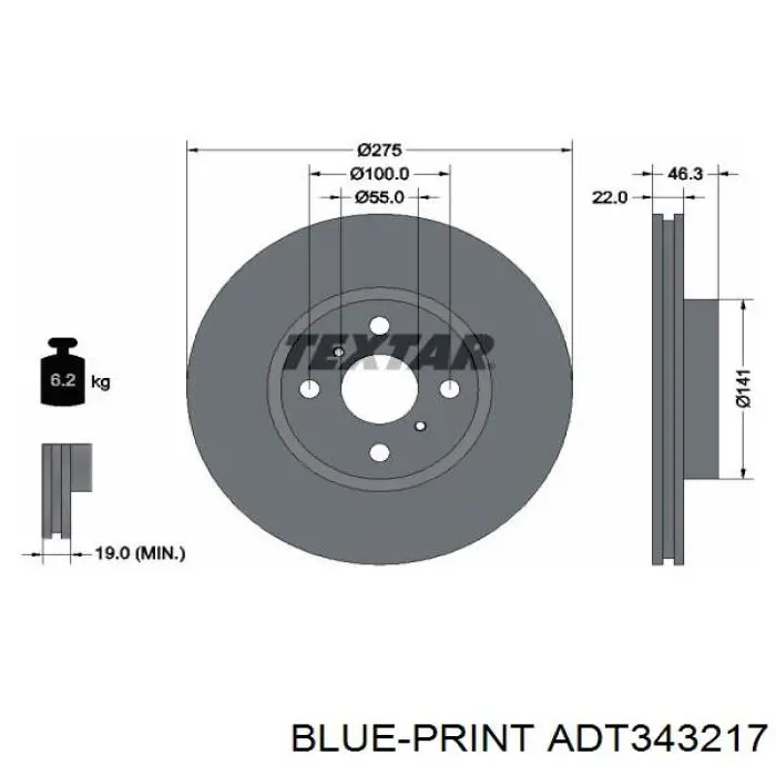 Comprar 108645 Febi Freno de disco delantero