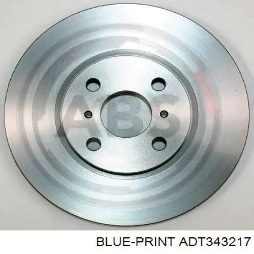 Disco de freno 108645 Febi