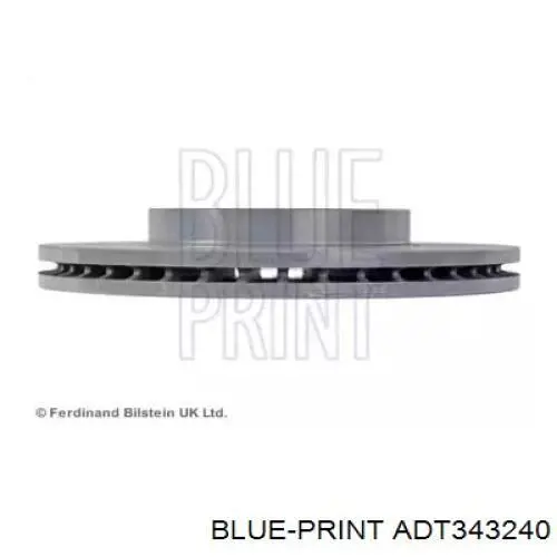 Disco de freno ADT343240 Blue Print