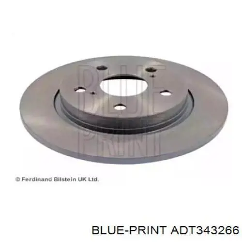 Disco de freno trasero Toyota Auris E15