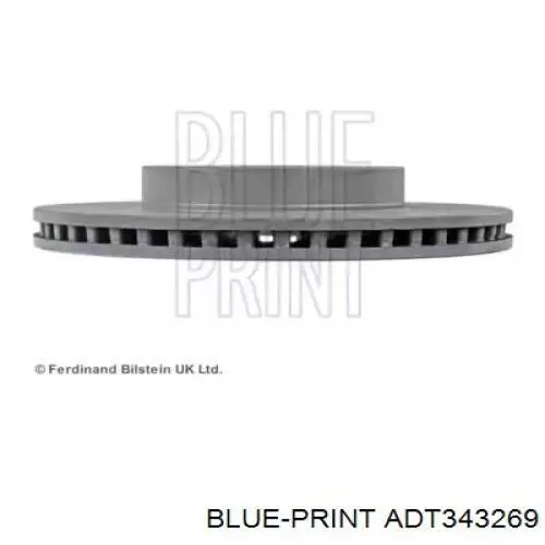 ADT343269 Blue Print disco de freno delantero