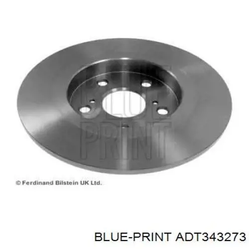 ADT343273 Blue Print disco de freno trasero