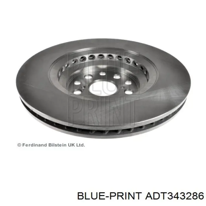 ADT343286 Blue Print disco de freno delantero